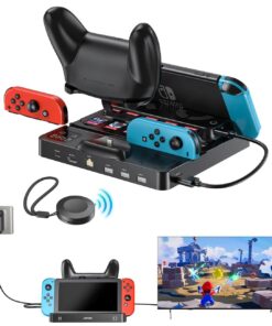 Alternative view of UNITEK G1005A Switch Charging Station with Game Card Reader