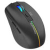 PROMATE KITT.BLK Ergonomic Wireless Optical Mouse with LED Rainbow Lights on sale