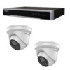 Hikvision 70004KIT-ACU 4-Channel CCTV Kit with 2 AcuSense Strobe Speaker Turret Cameras on sale