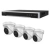 Hikvision 70008KIT-ACU 8-Channel CCTV Kit with 4 AcuSense Strobe Speaker Turret Cameras on sale