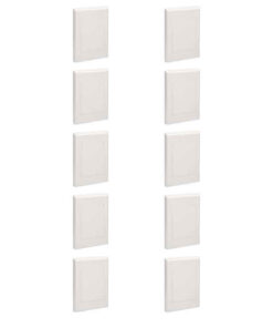 PDL 650VHWH Blank Plate, White, Box of 10 on sale
