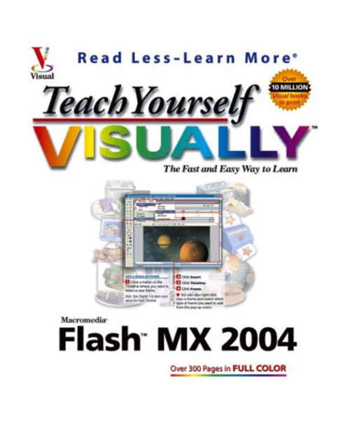 Teach Yourself Visually Macromedia Flash MX 2004 by Sherry Willard Kinkoph books on sale