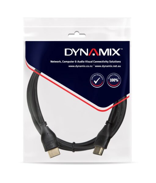 DYNAMIX C-HDMIHSE-1 1m HDMI 10Gbs Slimline High-Speed Cable With Ethernet - Image 3