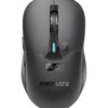 PROMATE SAMO.BLK Rechargeable Wireless Mouse with Bluetooth and RF, Black on sale