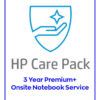 HP 3 Year Premium+ Onsite Notebook Service on sale