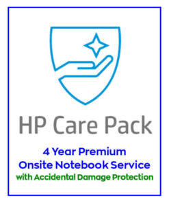 HP 4 Year Premium Onsite Notebook Service with Accidental Damage Protection on sale