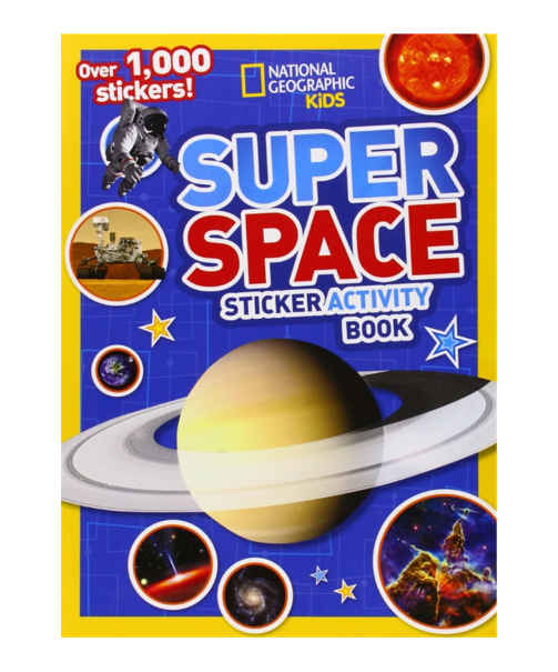 National Geographic Kids Super Space Sticker Activity Books on sale