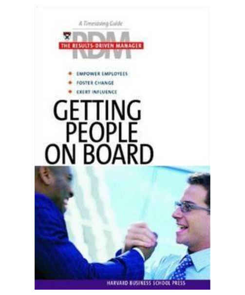 Getting People on Board by The Harvard Business School Press books on sale
