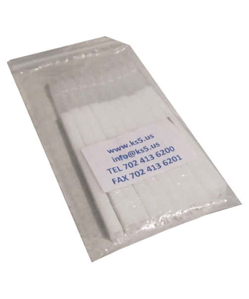 Ks5 Cable Tie Clip Cartridge Pack of 200, White on sale